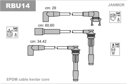 Комплект электропроводки JANMOR RBU14