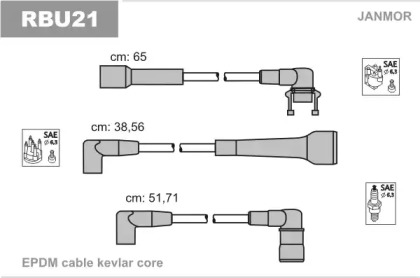 Комплект электропроводки JANMOR RBU21