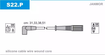 Комплект электропроводки JANMOR S22.P