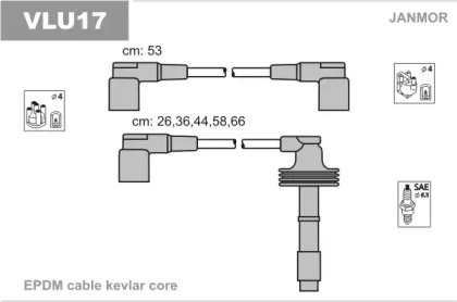 Комплект электропроводки JANMOR VLU17