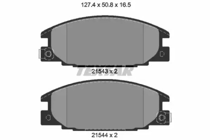 Комплект тормозных колодок TEXTAR 2154302