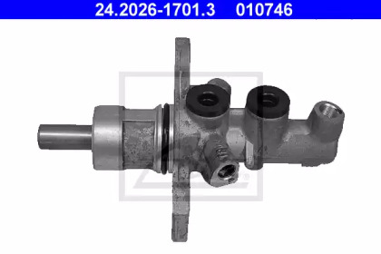 Главный тормозной цилиндр ATE 24.2026-1701.3
