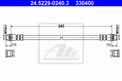 Шлангопровод ATE 24.5229-0240.3