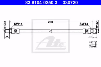  ATE 83.6104-0250.3