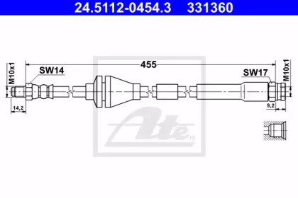  ATE 24.5112-0454.3