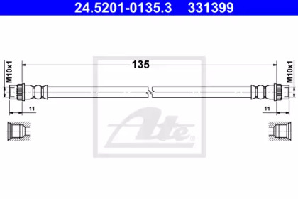 Шлангопровод ATE 24.5201-0135.3