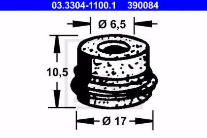 Пробка ATE 03.3304-1100.1