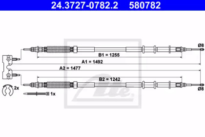 Трос ATE 24.3727-0782.2