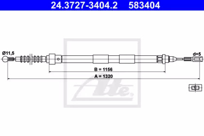 Трос ATE 24.3727-3404.2