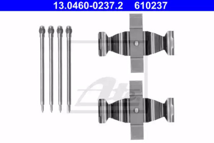 Комплектующие, колодки дискового тормоза ATE 13.0460-0237.2