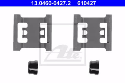 Комплектующие, колодки дискового тормоза ATE 13.0460-0427.2