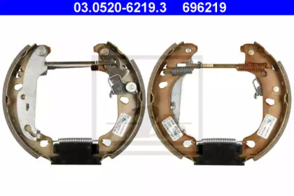 Комплект тормозных колодок ATE 03.0520-6219.3