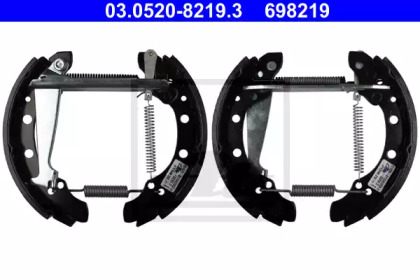 Комплект тормозных колодок ATE 03.0520-8219.3