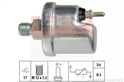 Датчик, давление масла EPS 1.800.630