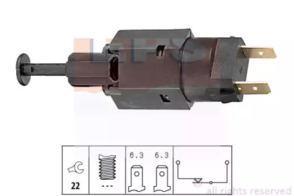 Выключатель фонаря сигнала торможения EPS 1.810.050