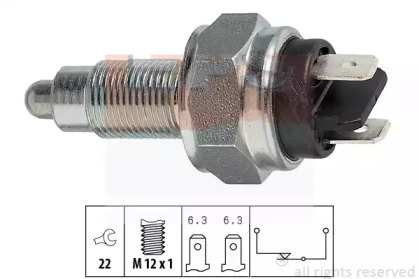 Выключатель, фара заднего хода EPS 1.860.019