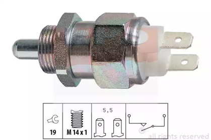 Выключатель, фара заднего хода EPS 1.860.021