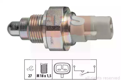 Выключатель, фара заднего хода EPS 1.860.111
