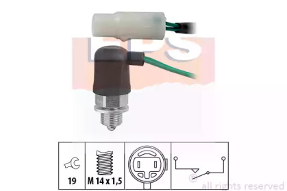 Выключатель, фара заднего хода EPS 1.860.179
