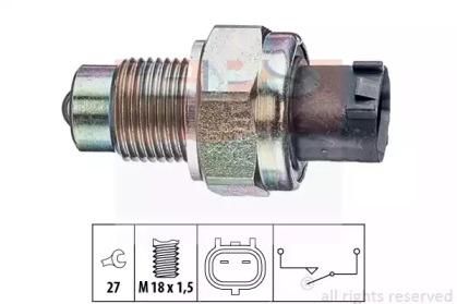 Выключатель, фара заднего хода EPS 1.860.295