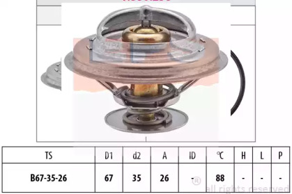 Термостат EPS 1.880.258S