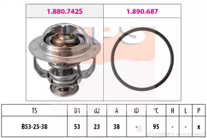 Термостат EPS 1.880.742