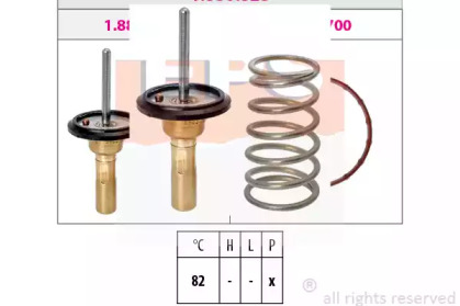 Термостат, охлаждающая жидкость EPS 1.880.823S