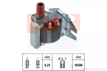 Катушка зажигания EPS 1.970.179
