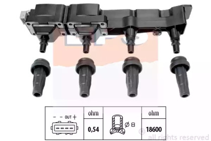 Катушка зажигания EPS 1.970.407