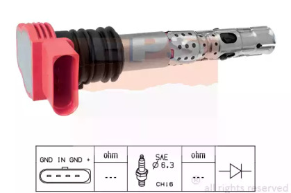 Катушка зажигания EPS 1.970.436