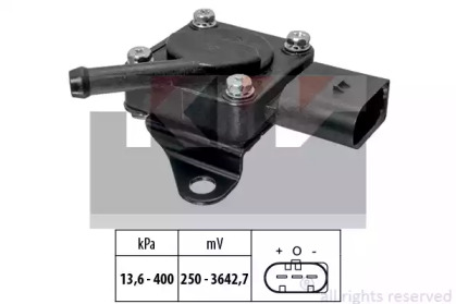 Датчик, давление выхлопных газов KW 493 319