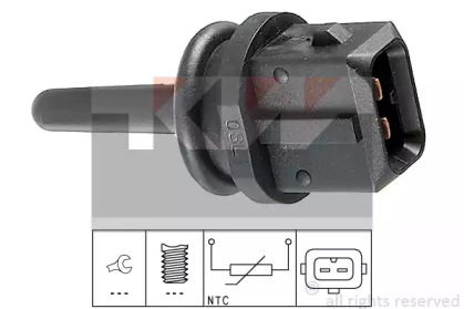 Датчик, температура впускаемого воздуха KW 494 003