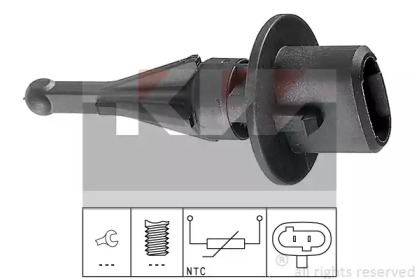 Датчик, температура впускаемого воздуха KW 494 010