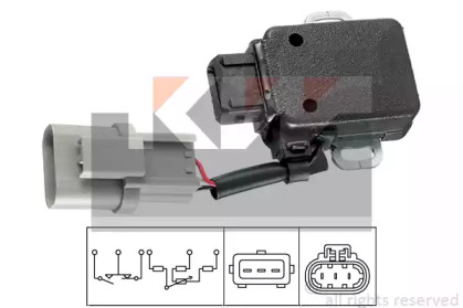 Датчик, положение дроссельной заслонки KW 495 005