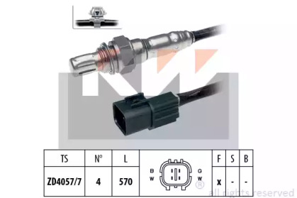 Лямбда-зонд KW 497 510