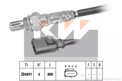 Датчик KW 498 199