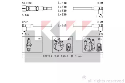 Комплект электропроводки KW 359 493