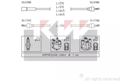 Комплект электропроводки KW 359 509