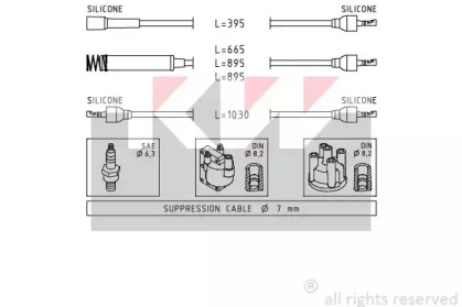 Комплект электропроводки KW 359 516