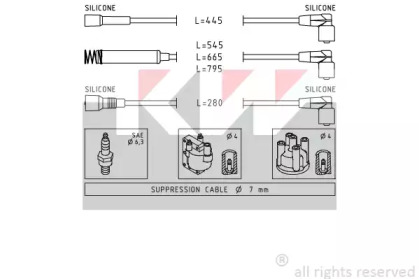 Комплект электропроводки KW 359 524