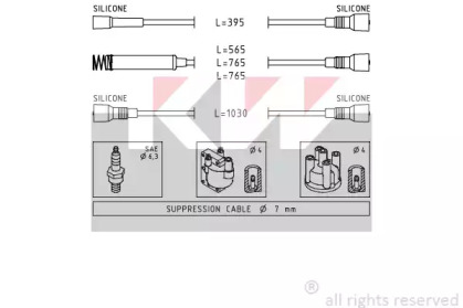 Комплект электропроводки KW 359 527