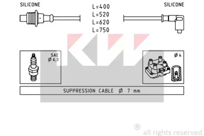 Комплект электропроводки KW 359 674