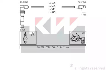 Комплект электропроводки KW 359 688