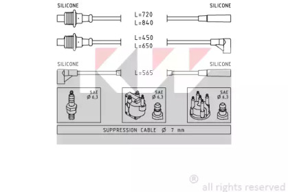 Комплект электропроводки KW 359 748