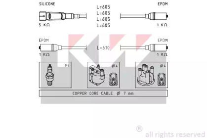 Комплект электропроводки KW 359 965