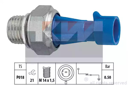 Датчик давления масла KW 500 143