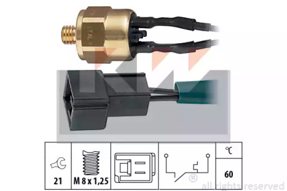 термовыключатель, сигнальная лампа охлаждающей жидкости KW 540 096