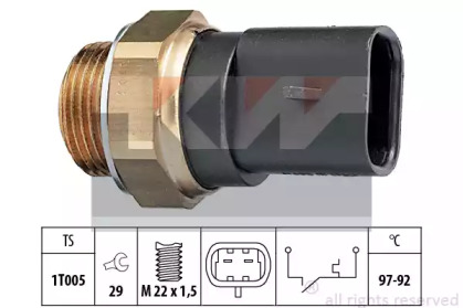 Переключатель KW 550 103