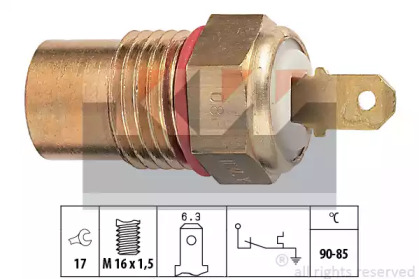 Переключатель KW 550 258