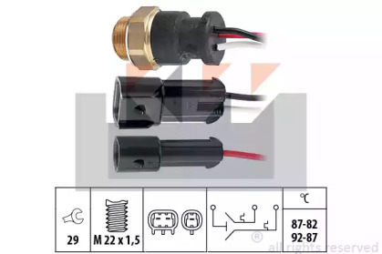 Переключатель KW 550 611